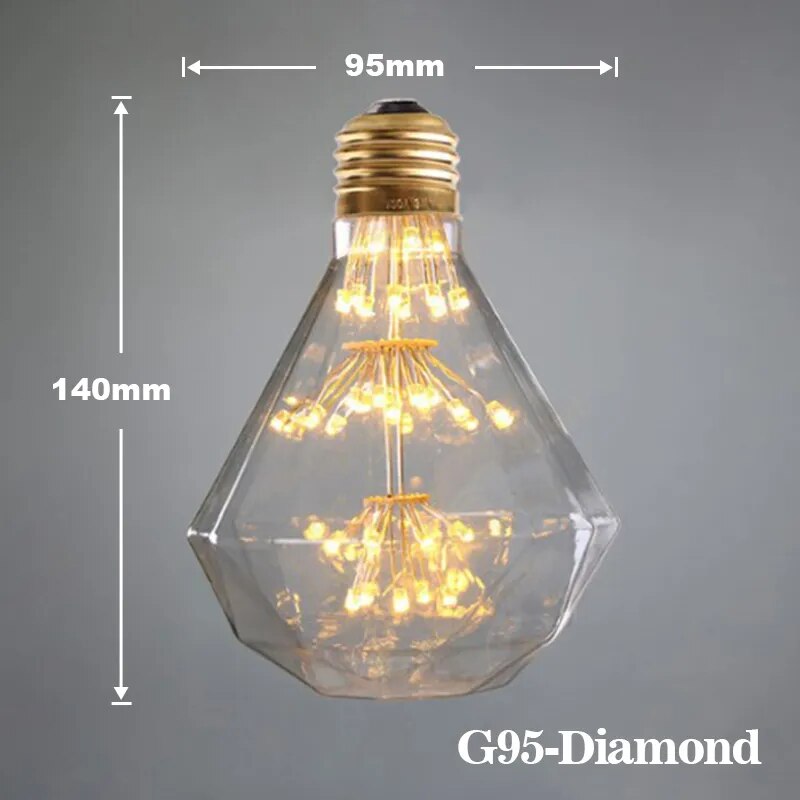 LED Edison Vintage Starry Sky Lamp