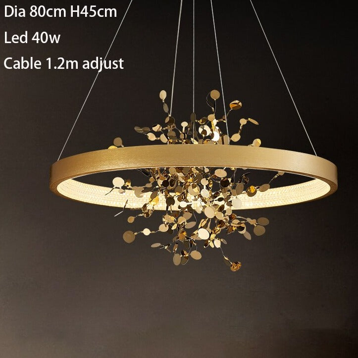 Modern Abstract Chandelier