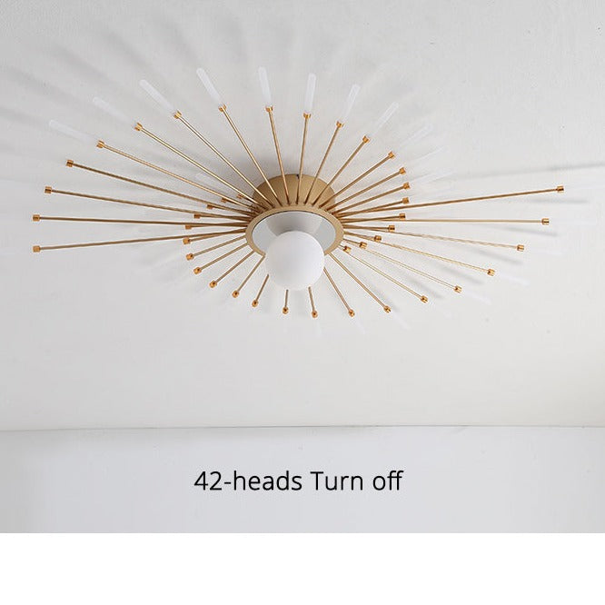 New 42 Lights Modern Sputnik Ceiling Chandelier