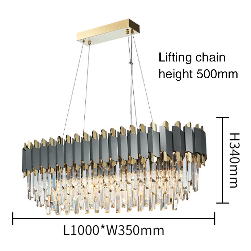 New Modern Crystal Luxury Pendant Chandelier