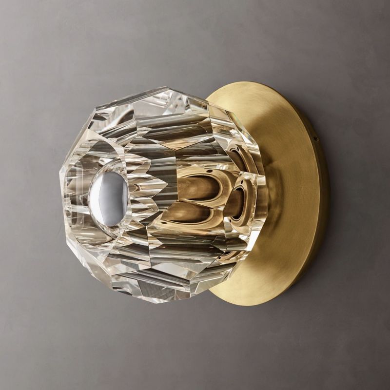 Bille De Crystal Ball Petite Wall Sconce