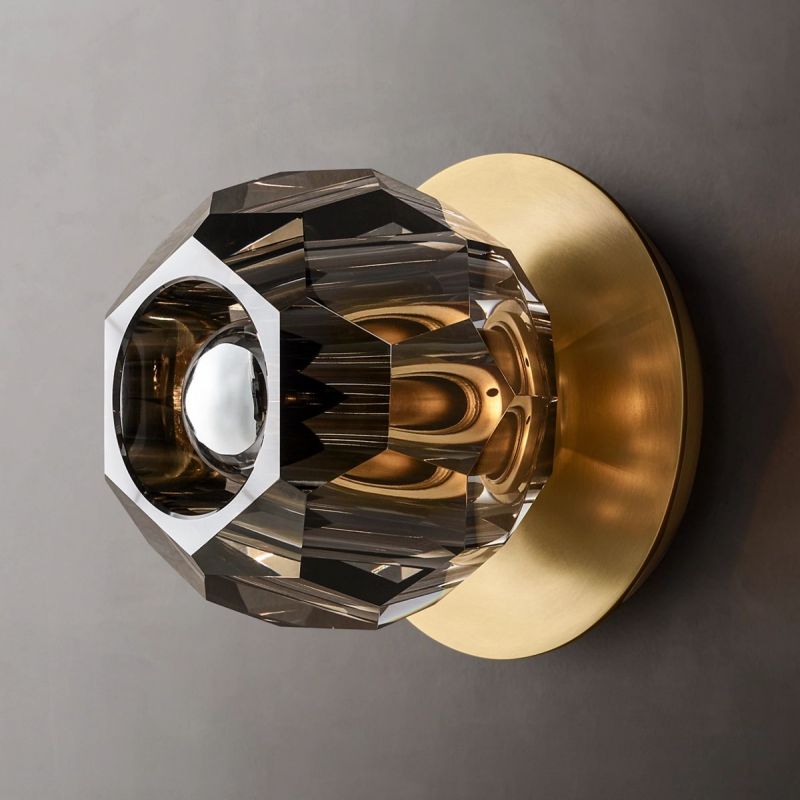 Bille De Crystal Ball Petite Wall Sconce