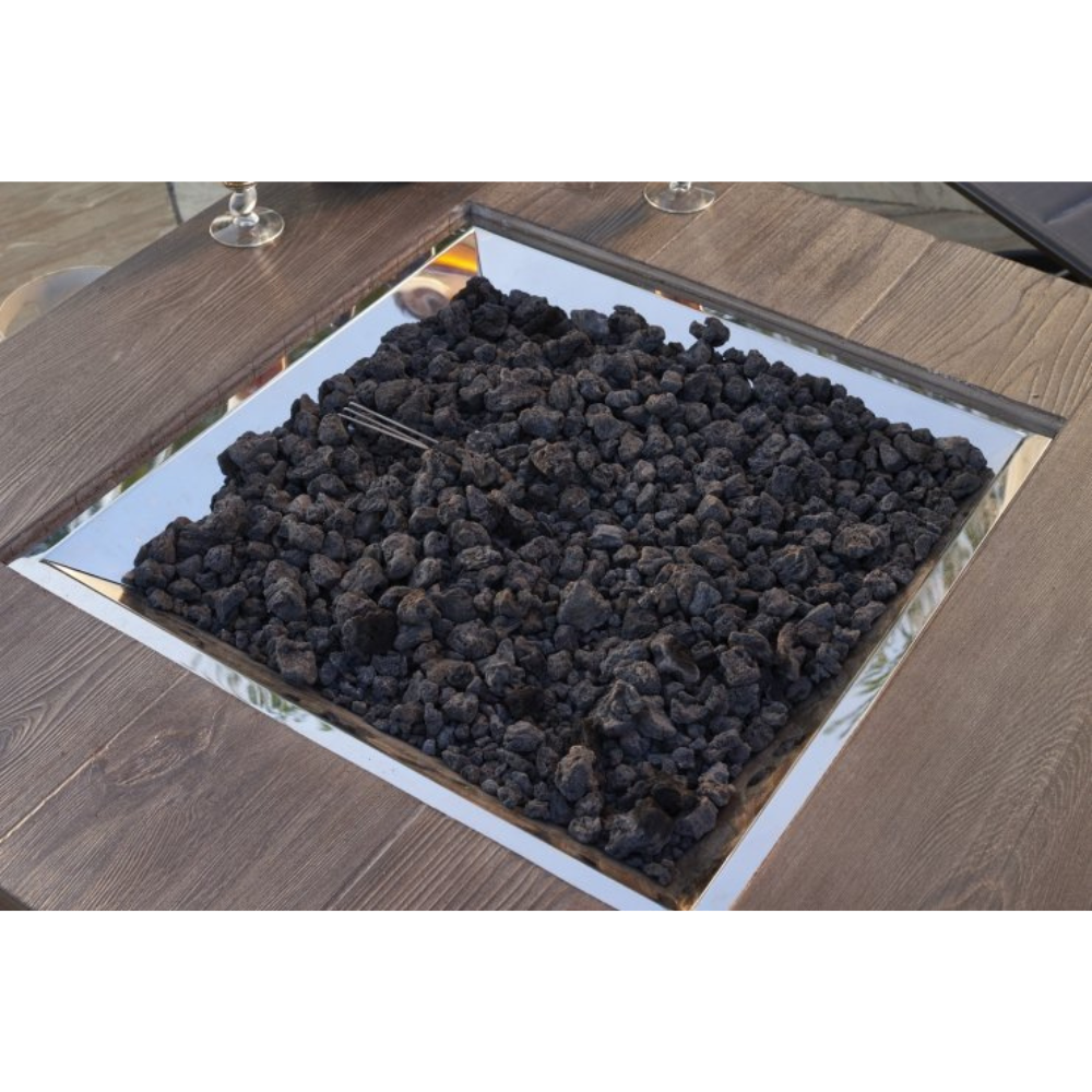 The Outdoor Greatroom Company Black Lava Rock (LAVA-BLK)