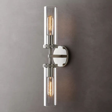 Lambe Knurled Linear Wall Sconce