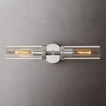 Lambe Knurled Linear Wall Sconce