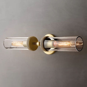 Lambe Knurled Linear Wall Sconce