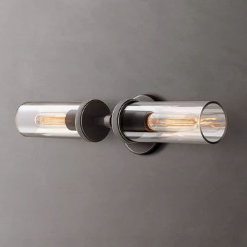 Lambe Knurled Linear Wall Sconce