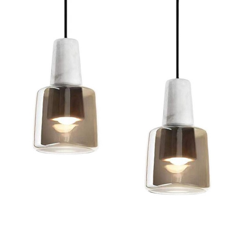 Mette – Nordic Marble Glass Pendant Light Modern