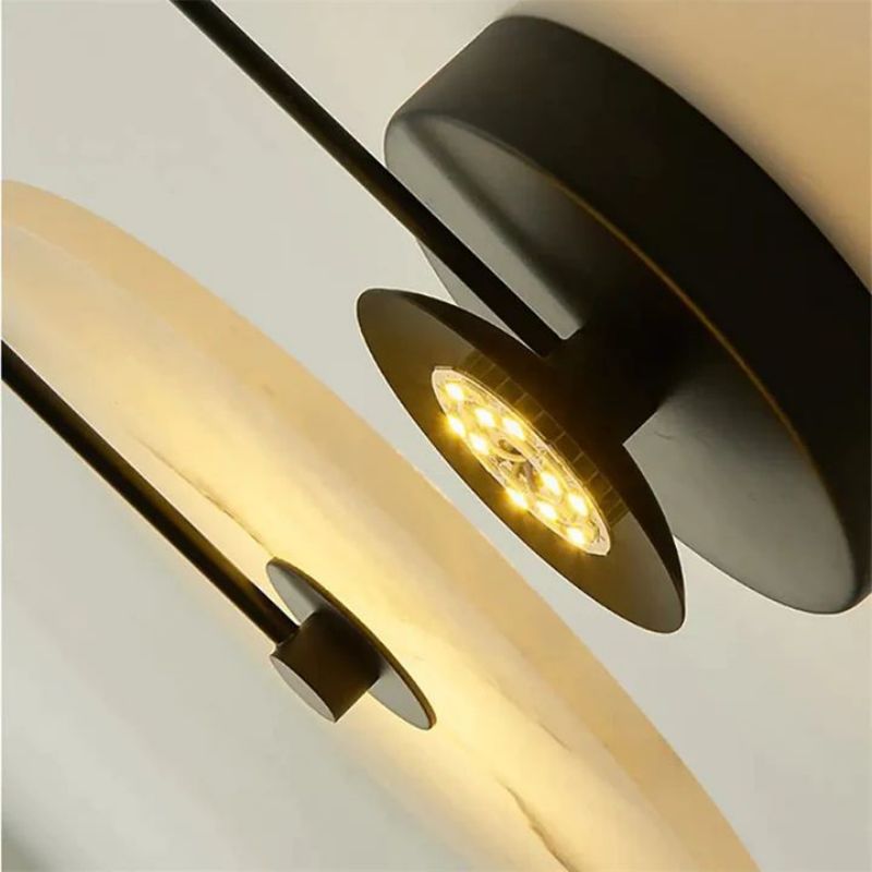 Labster Modern Disc Wall Sconce