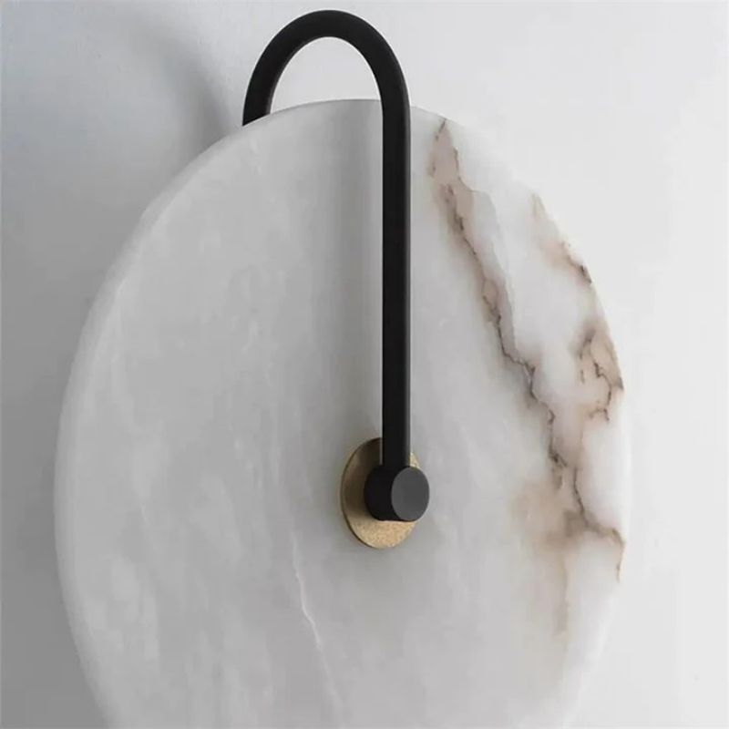 Labster Modern Disc Wall Sconce