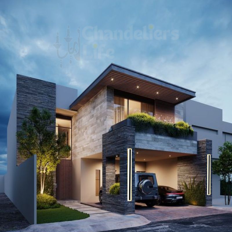 Outdoor Wall Lamp Wateproof Nordic Modern Simple Living Room Bedroom