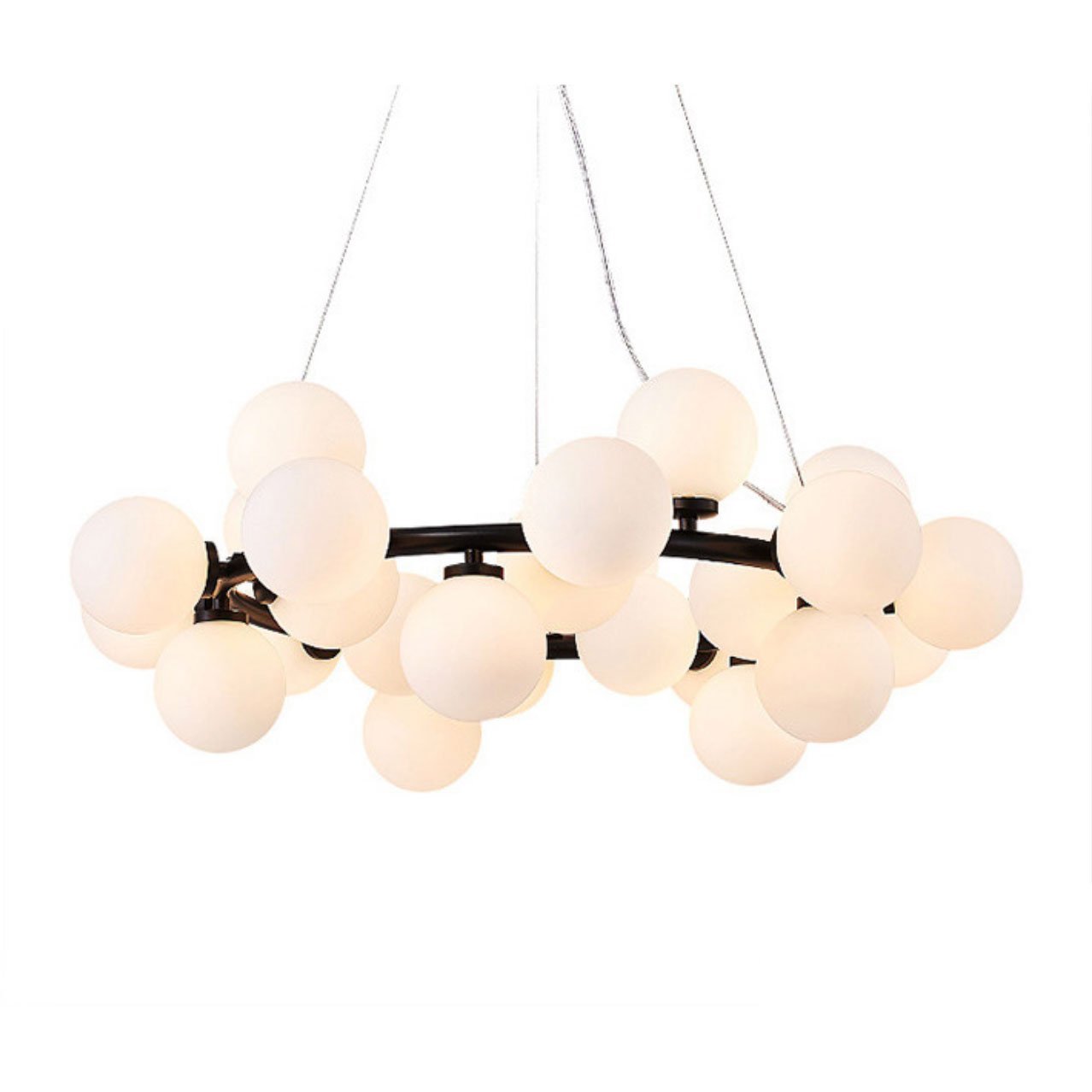 Round Loft Chandelier