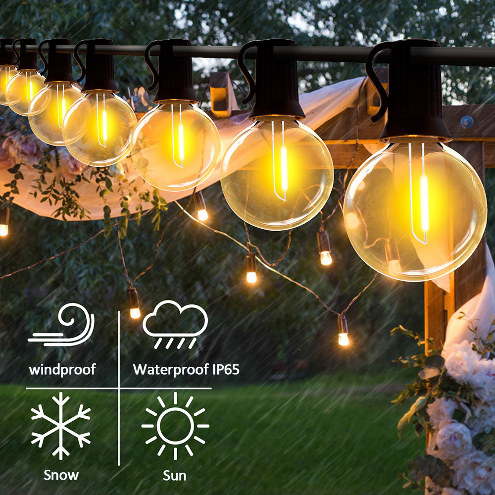 The Solar String Outdoor Lights