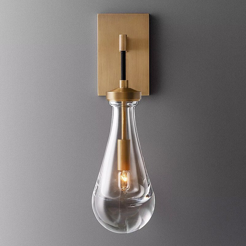 Droplet Crystal Wall Light