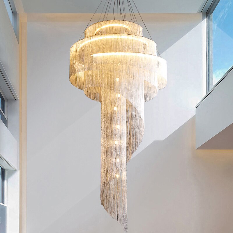 Luxury Tassel Chain Chandelier