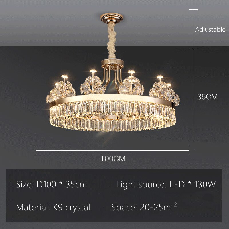 Modern Luxury Crystal Lustre