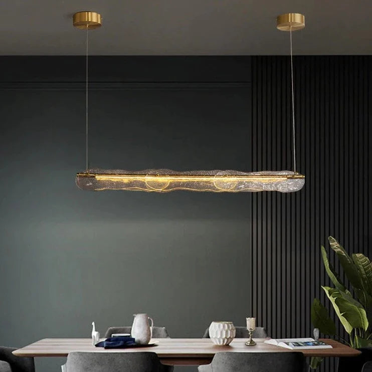 Modern Luxury Creative Long Strip Chandelier