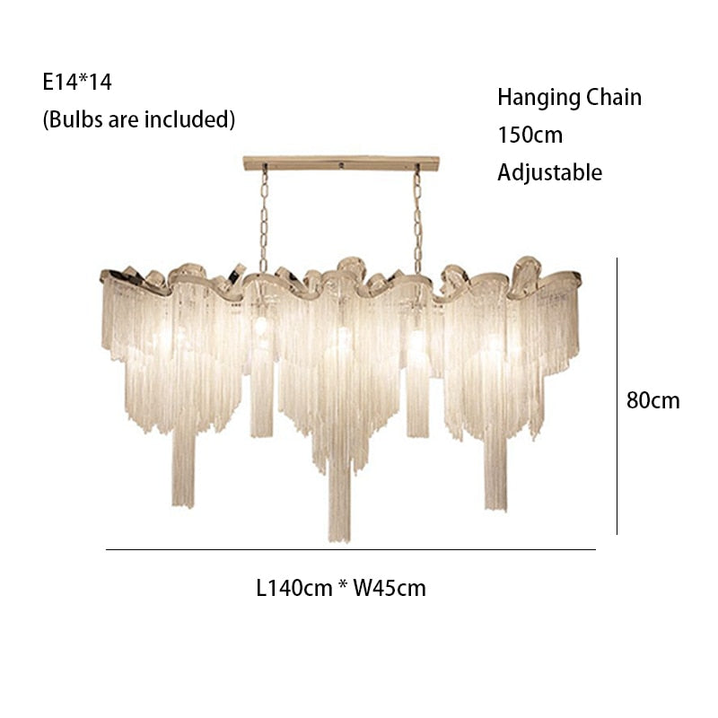 Tassels Large Chandelier