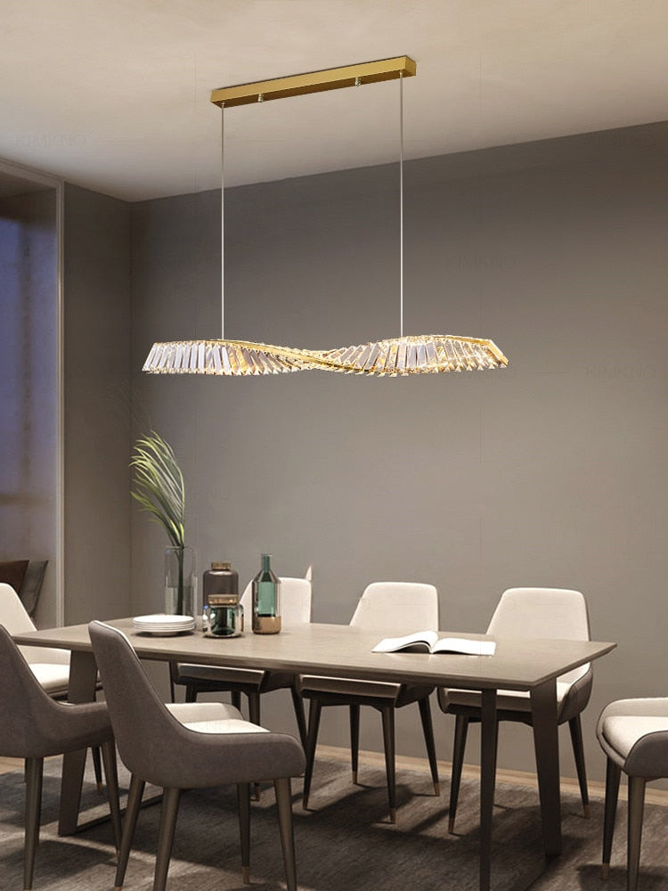 One Spiral Luxury Chandelier