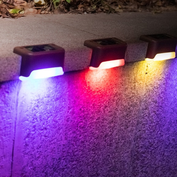 Waterproof LED Solar Stair Lights