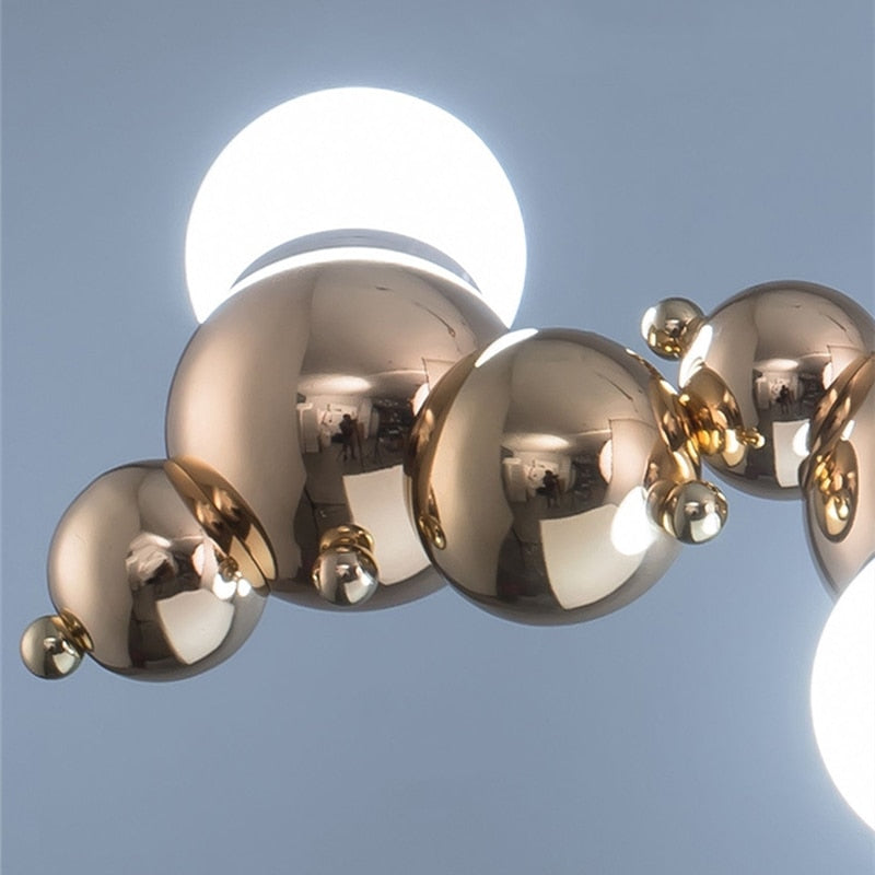 Designer LED Caterpillar Chandelier