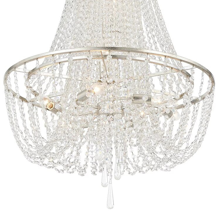 French Hanging Crystal Chandelier