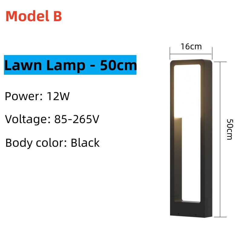 LED Lawn Lamp For Garden Decoration