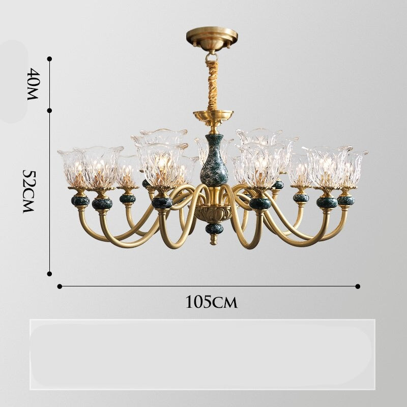 Modern Porcelain Chandelier