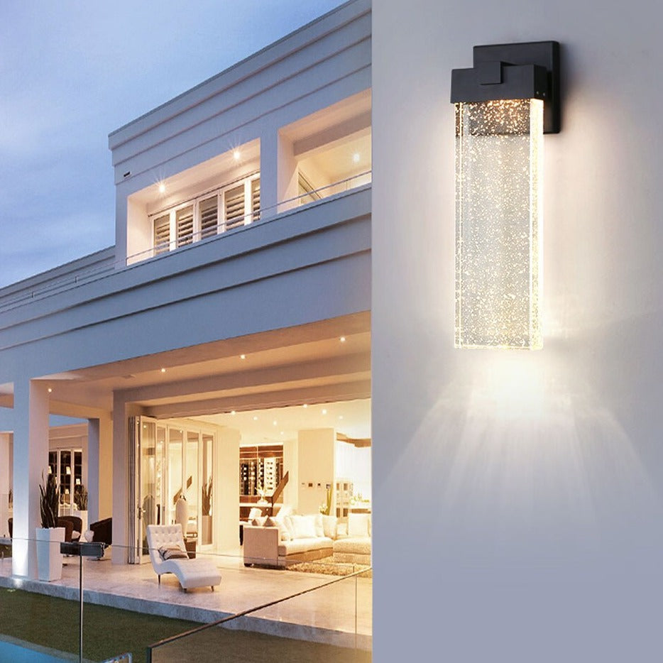 Outdoor Crystal Wall Lamp