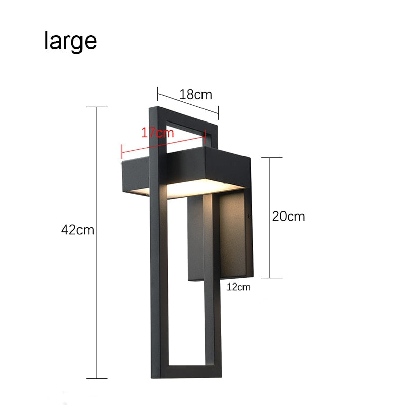 Waterproof Outdoor Vintage Wall Light