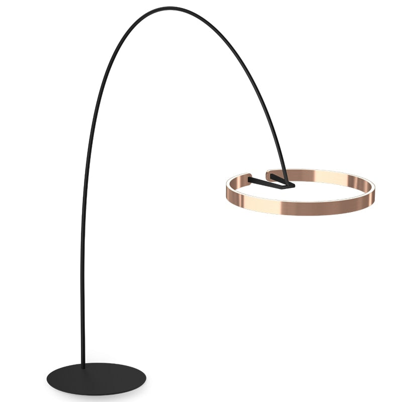 LED Light Round Rings Style Floor Lamp