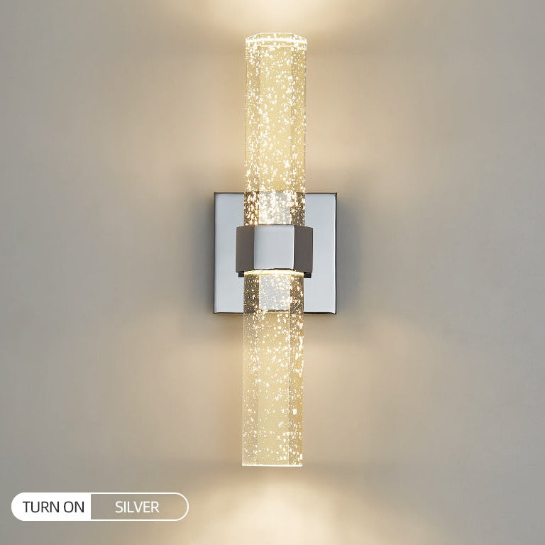 Crystal Bubble Shade LED Wall Lamps