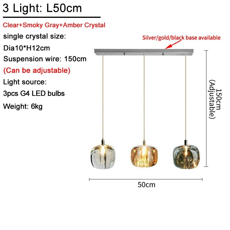 Luxury Modern Hanging Lamps 12 lights