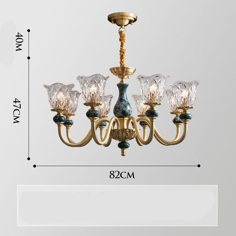 Modern Porcelain Chandelier