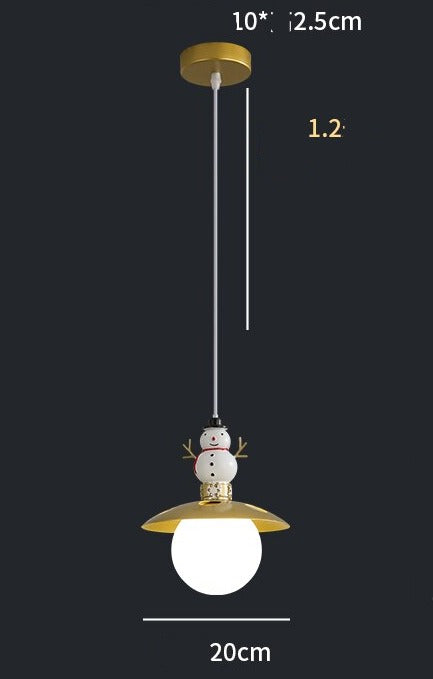 Nordic Kids Room Toys Figurine Pendant Lights