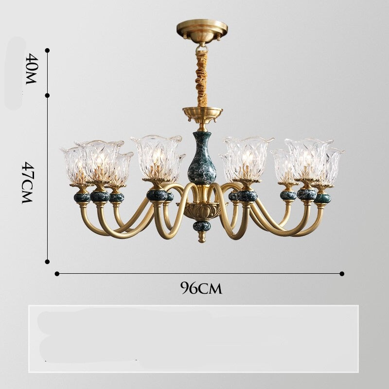 Modern Porcelain Chandelier