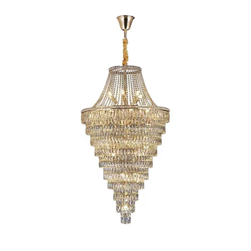 Duplex Villa Crystal Chandelier