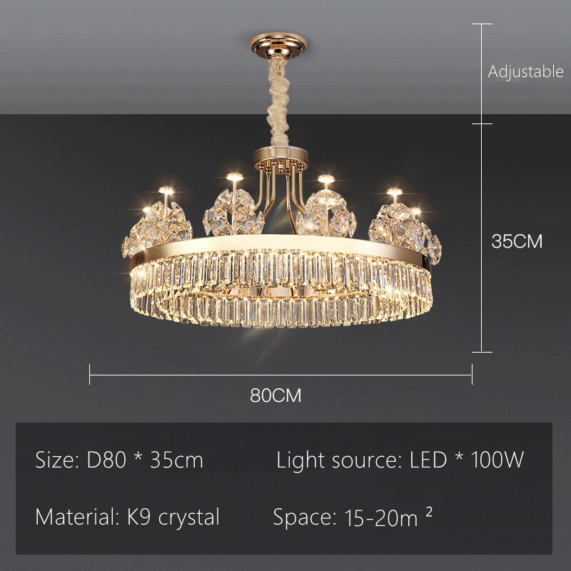 Modern Luxury Crystal Lustre