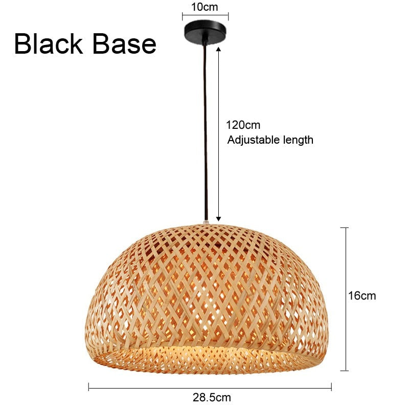 Chinese Style Weaving Hanging Lamps