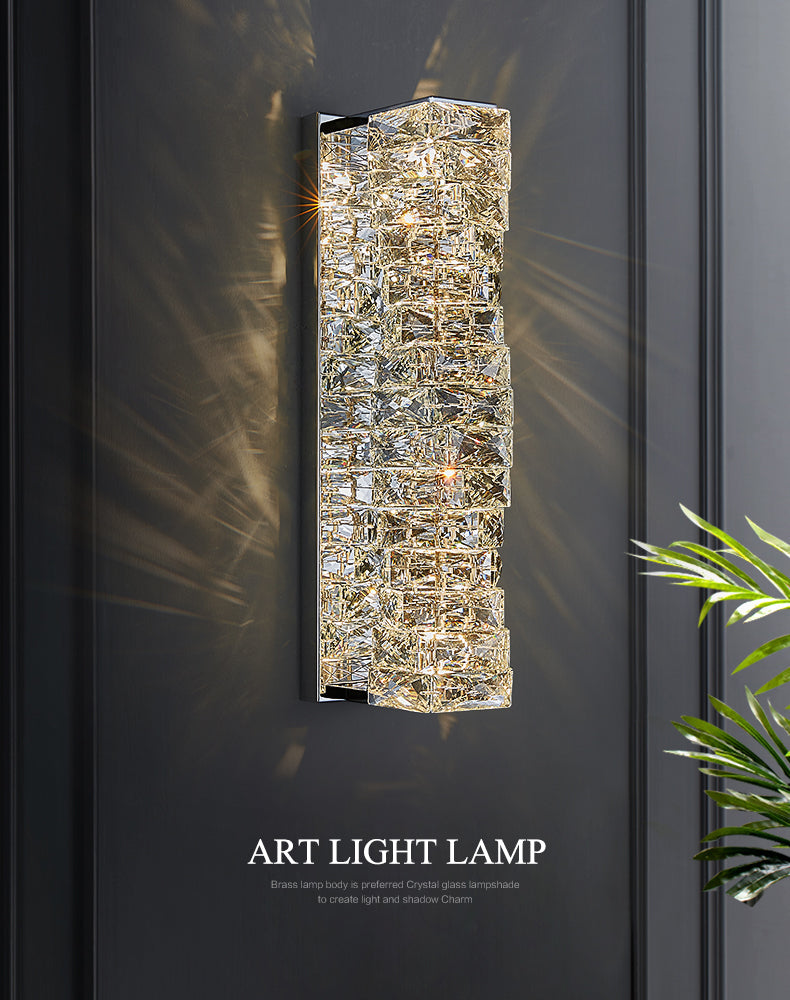 Modern Luxury Crystal Wall Lamp