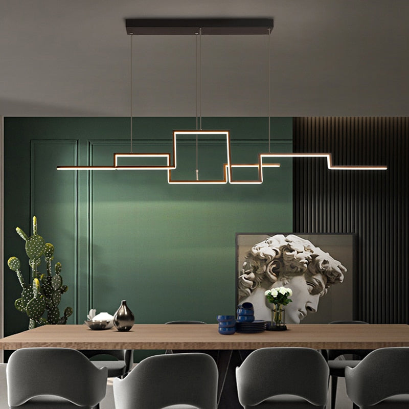 Nordic Geometry Led Chandelier