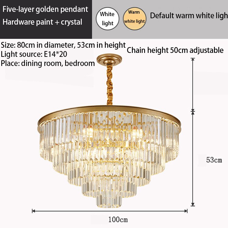 Luxury Crystal Chandelier Infinitum