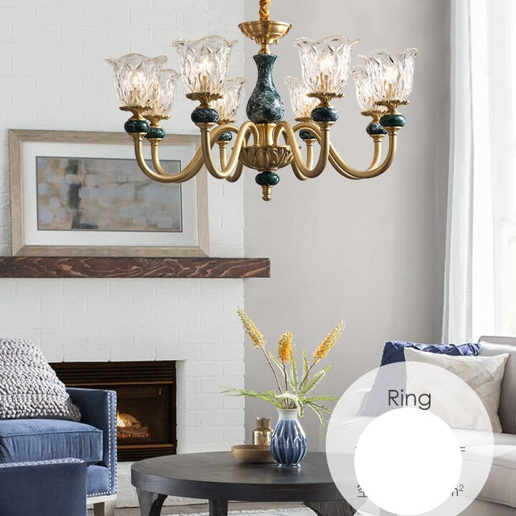 Modern Porcelain Chandelier