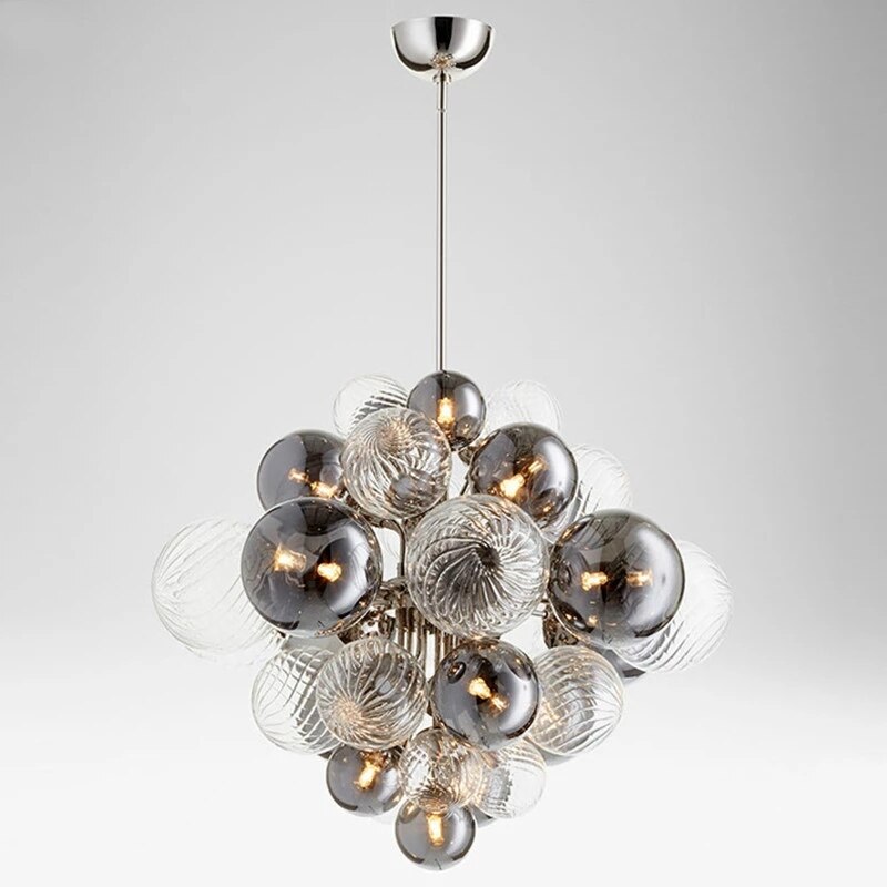 Nordic Creative Glass Metal Pendant Lights