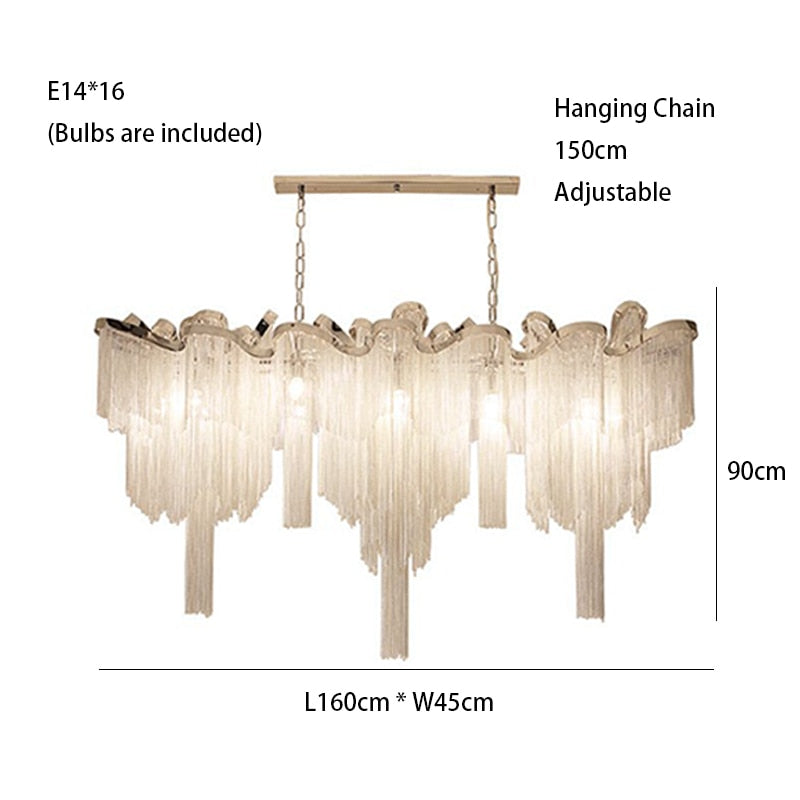 Tassels Large Chandelier