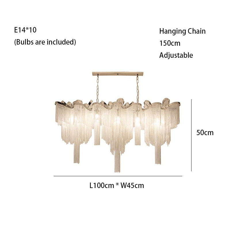 Tassels Large Chandelier