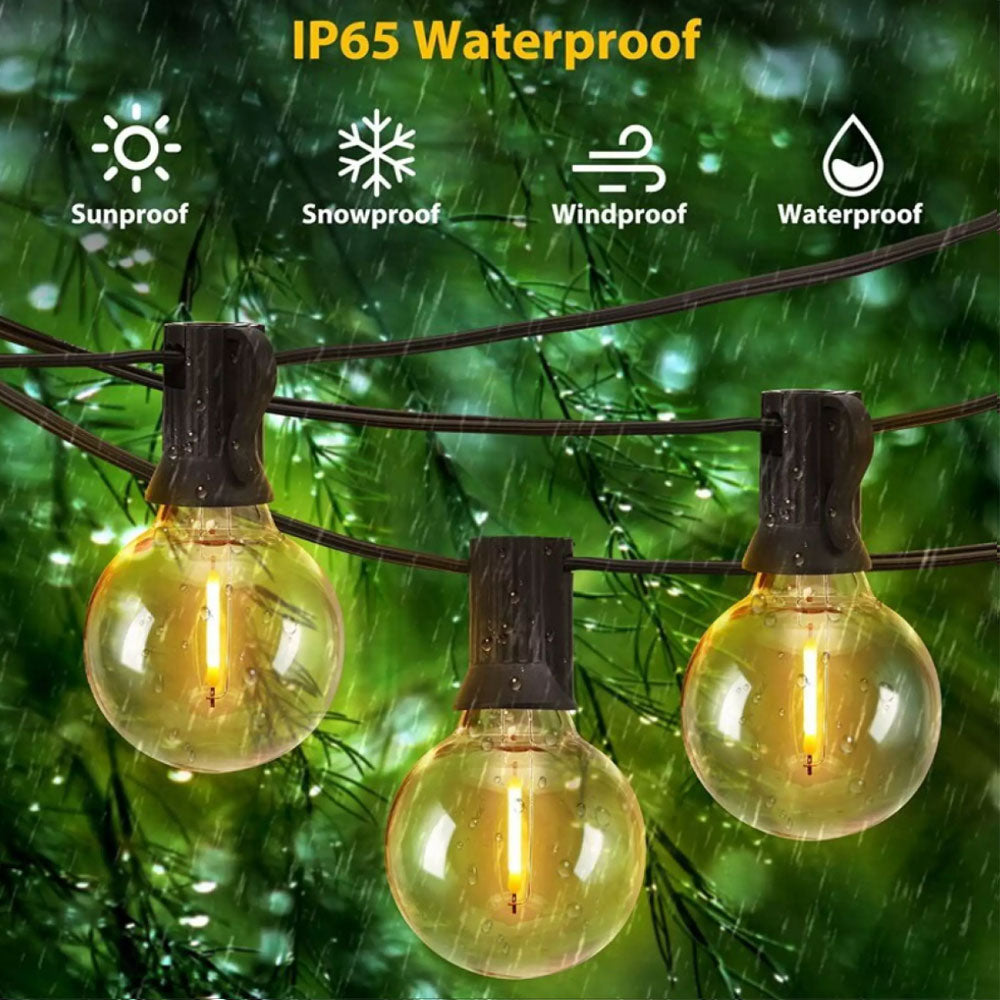 The Solar String Outdoor Lights