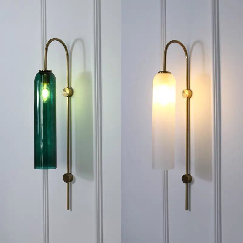 Nordic Glass Shade Wall Lamp