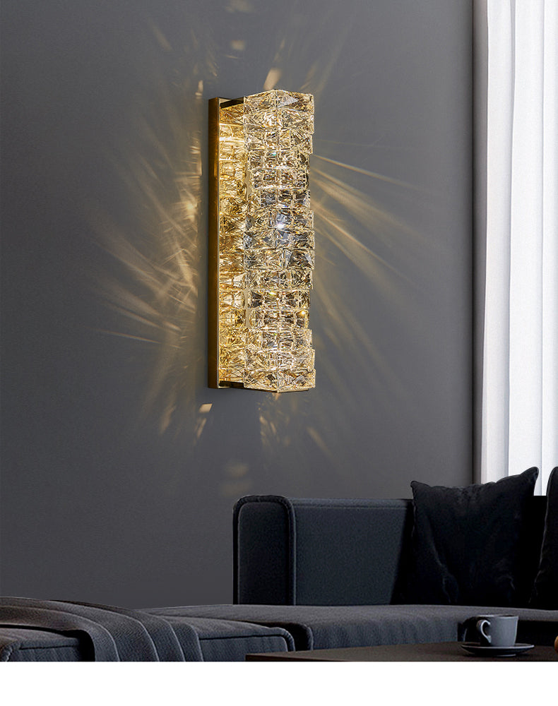 Modern Luxury Crystal Wall Lamp