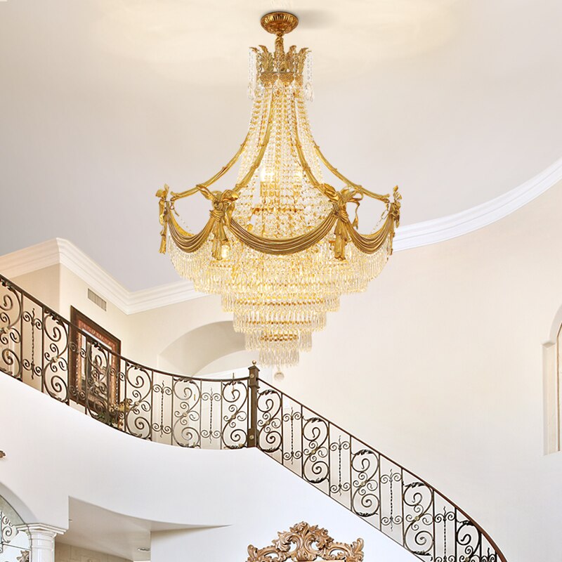 Crown Shape Crystal Chandelier